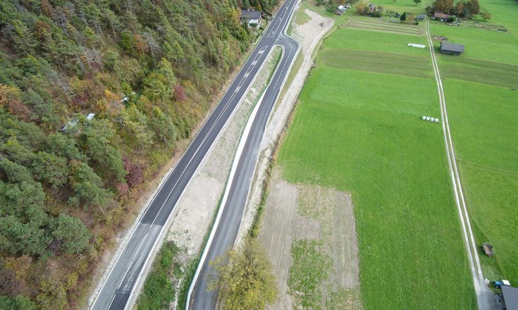 Referenzen B171 Zirl, Tiefbau, Straßenbau