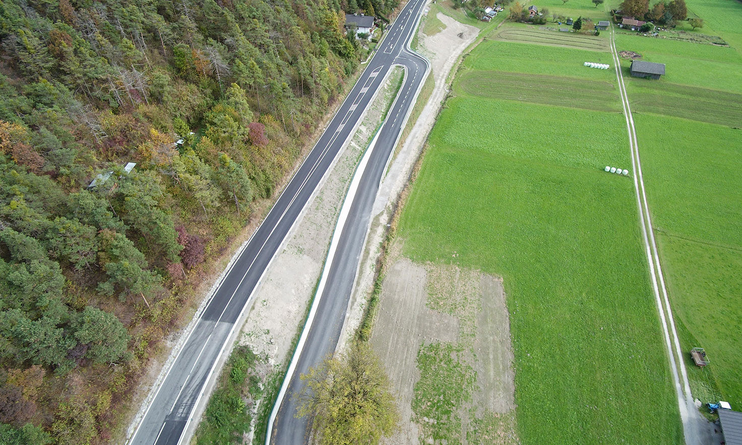 Referenzen B171 Zirl, Tiefbau, Straßenbau