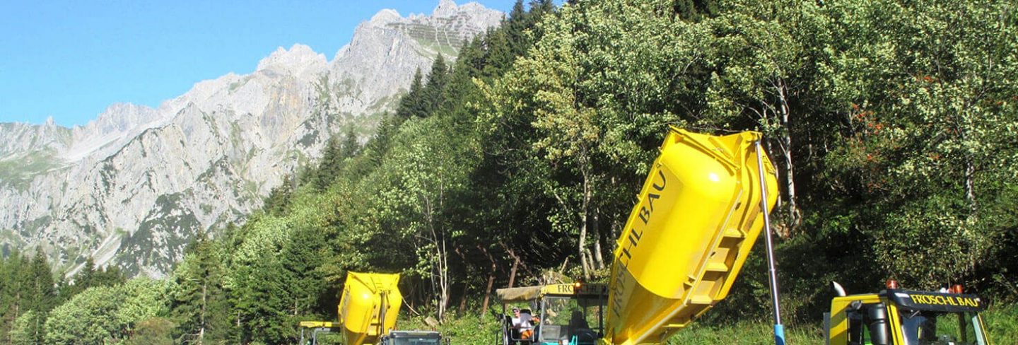 Erneuerung Landstraße