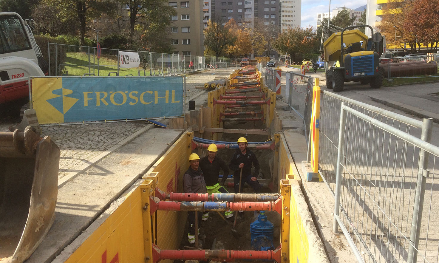 Referenzen Lan Straße, Tiefbau, Siedlungsbau