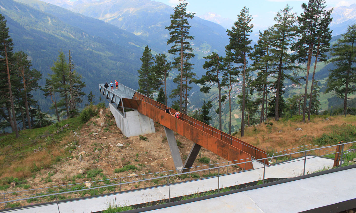 Referenzen Panormasteig Kaunergrat Tiefbau Spezialtiefbau