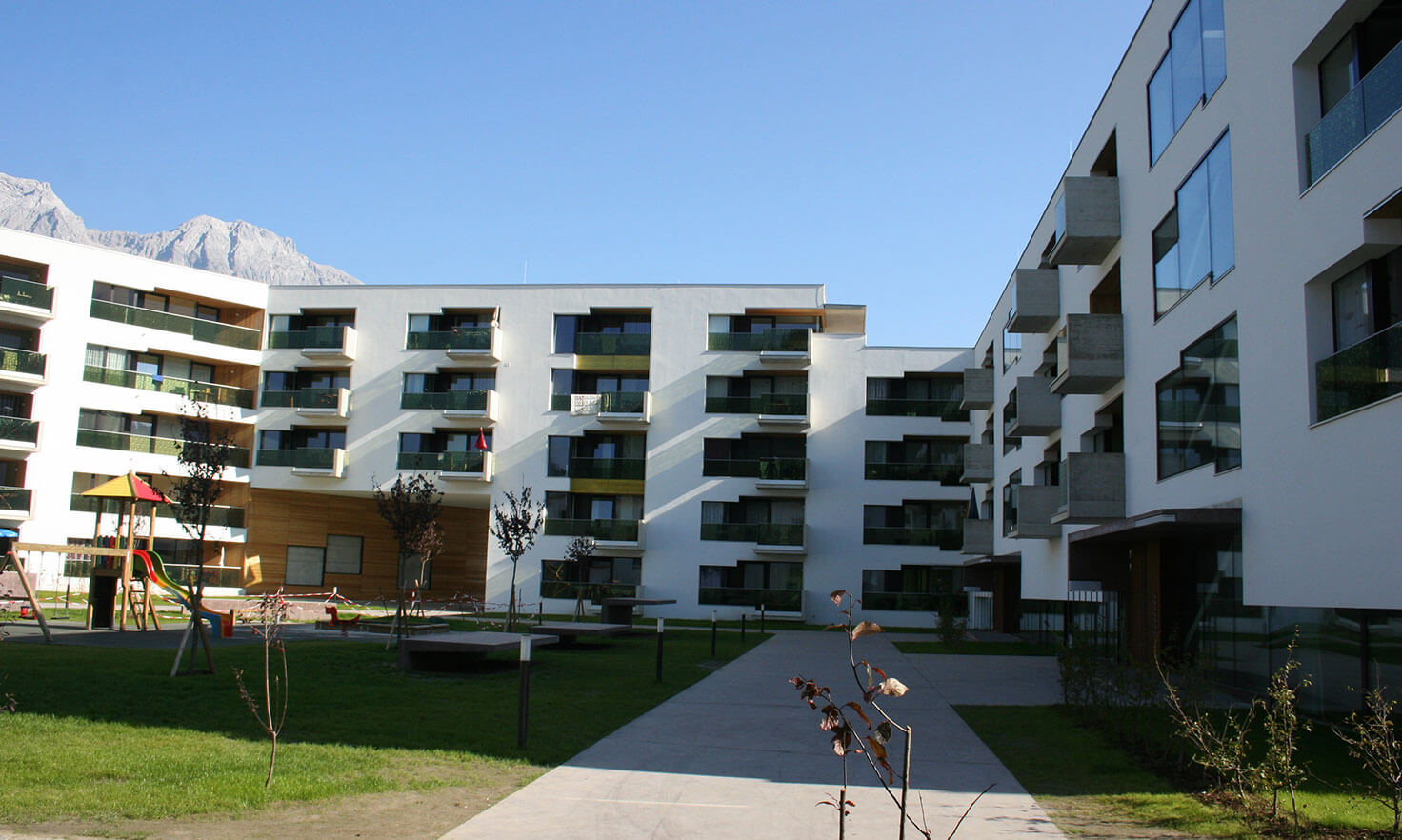 Referenzen Wohnanlage Glashüttenweg, Hochbau, Wohnhausbau