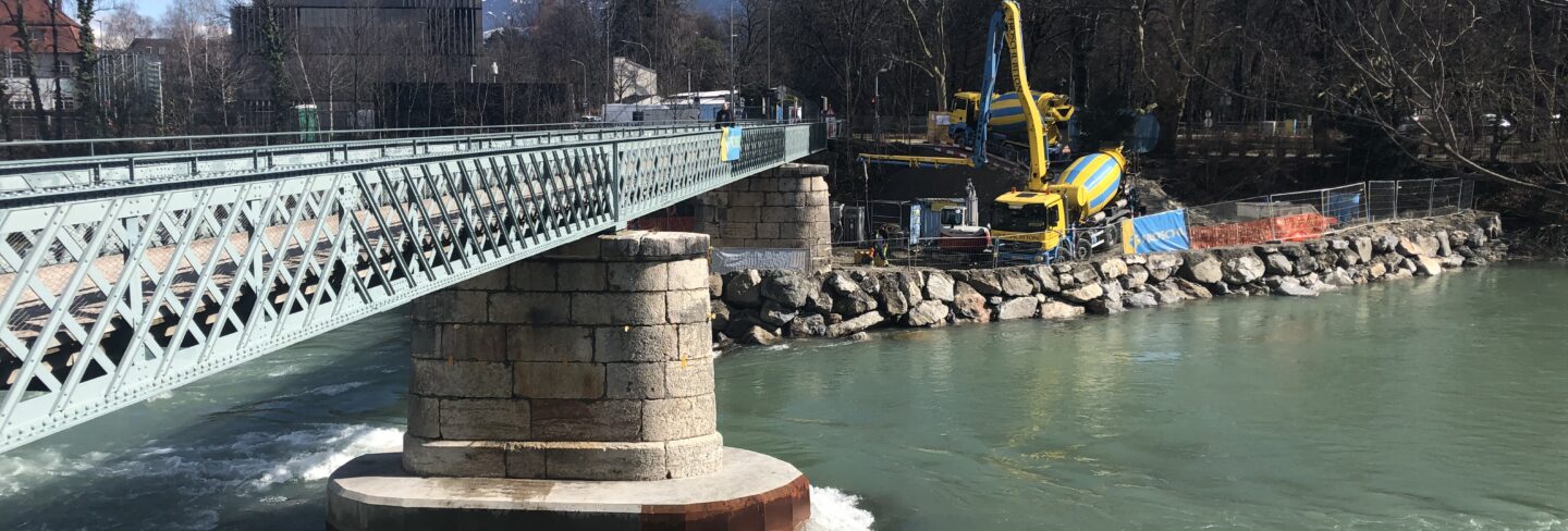 Sanierung Brückenpfeiler