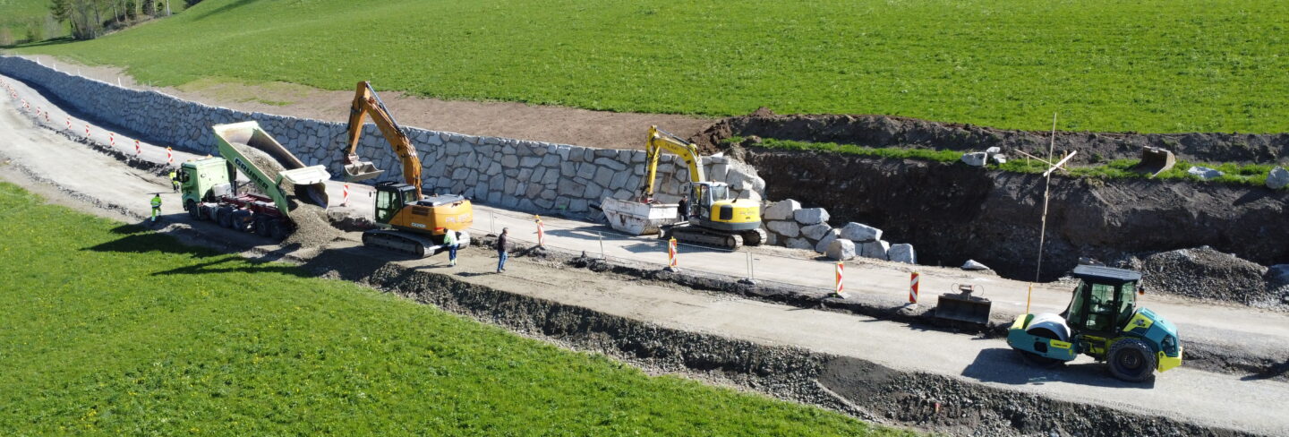 Vollausbau Landesstraße