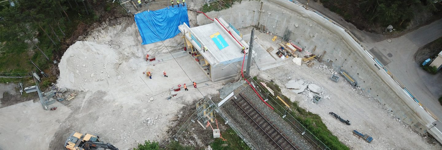 Neubau ÖBB Unterführung
