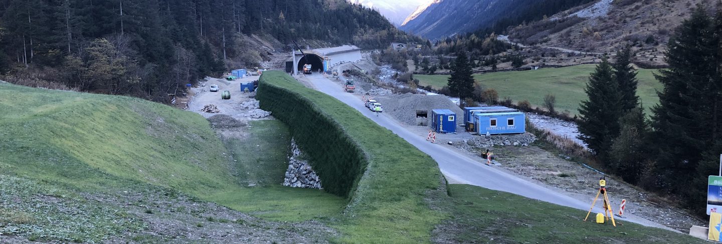 Errichtung Lawinenschutz