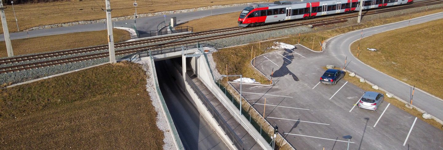 Neubau ÖBB Unterführung