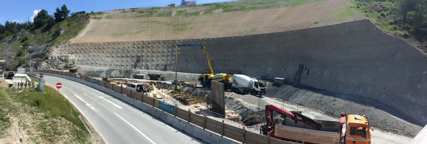 A13 Brenner Autobahn Umbau AST Patsch  